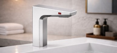 FS7975CH Nerva Touchless Faucet + Hand Dryer — product image